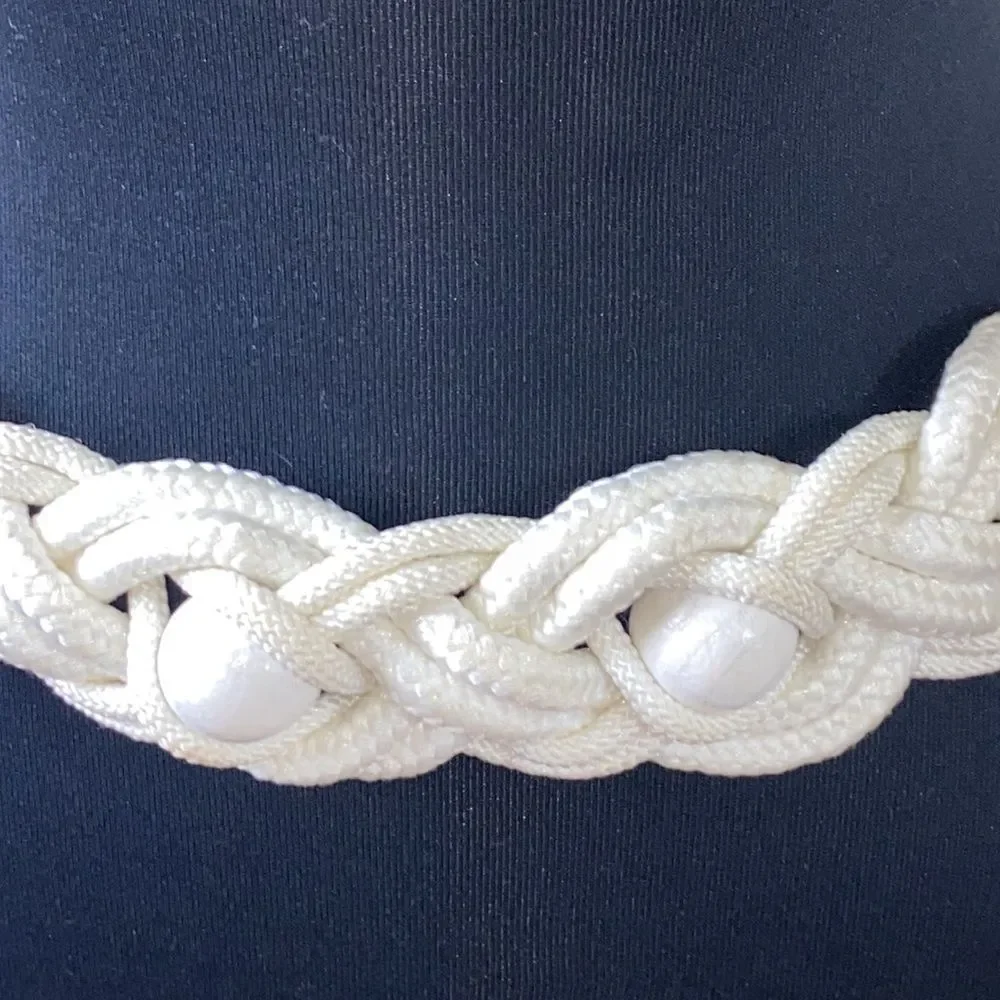Vintage Handmade Braided Women Belt